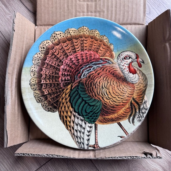 John Derian x Target Turkey Salad Plates Set - Picture 3 of 5